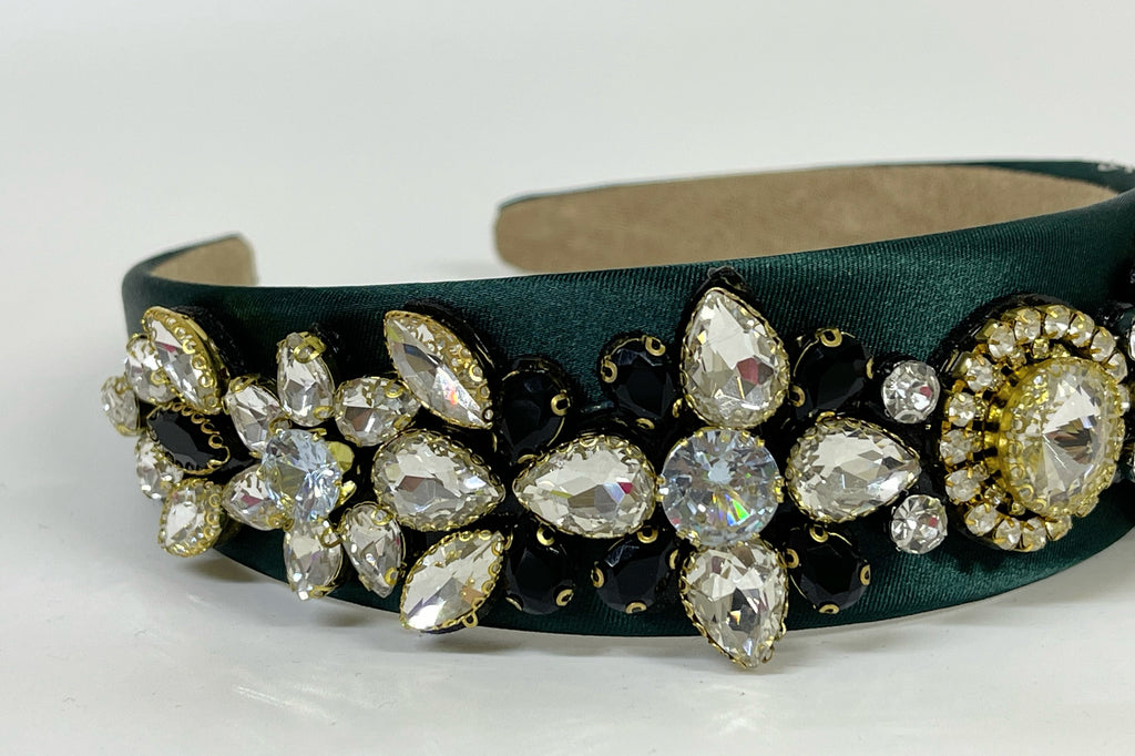 Cintillo Strass Verda