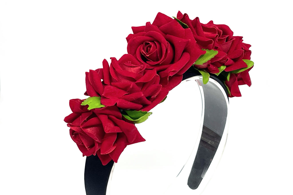 Cintillo Rosas Rojas